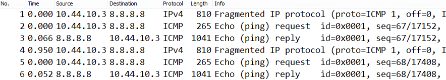 Ping test